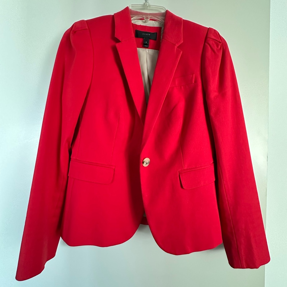 J. Crew Red Women's Blazer